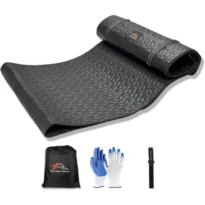 Upgraded 60 x 28 in Padded Rolling Creeper Mat for Mechanics, Automotive Work Mat for Cars, SUVs & Pickup Trucks, Black