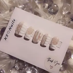 Winter Acrylic Press On Nails
