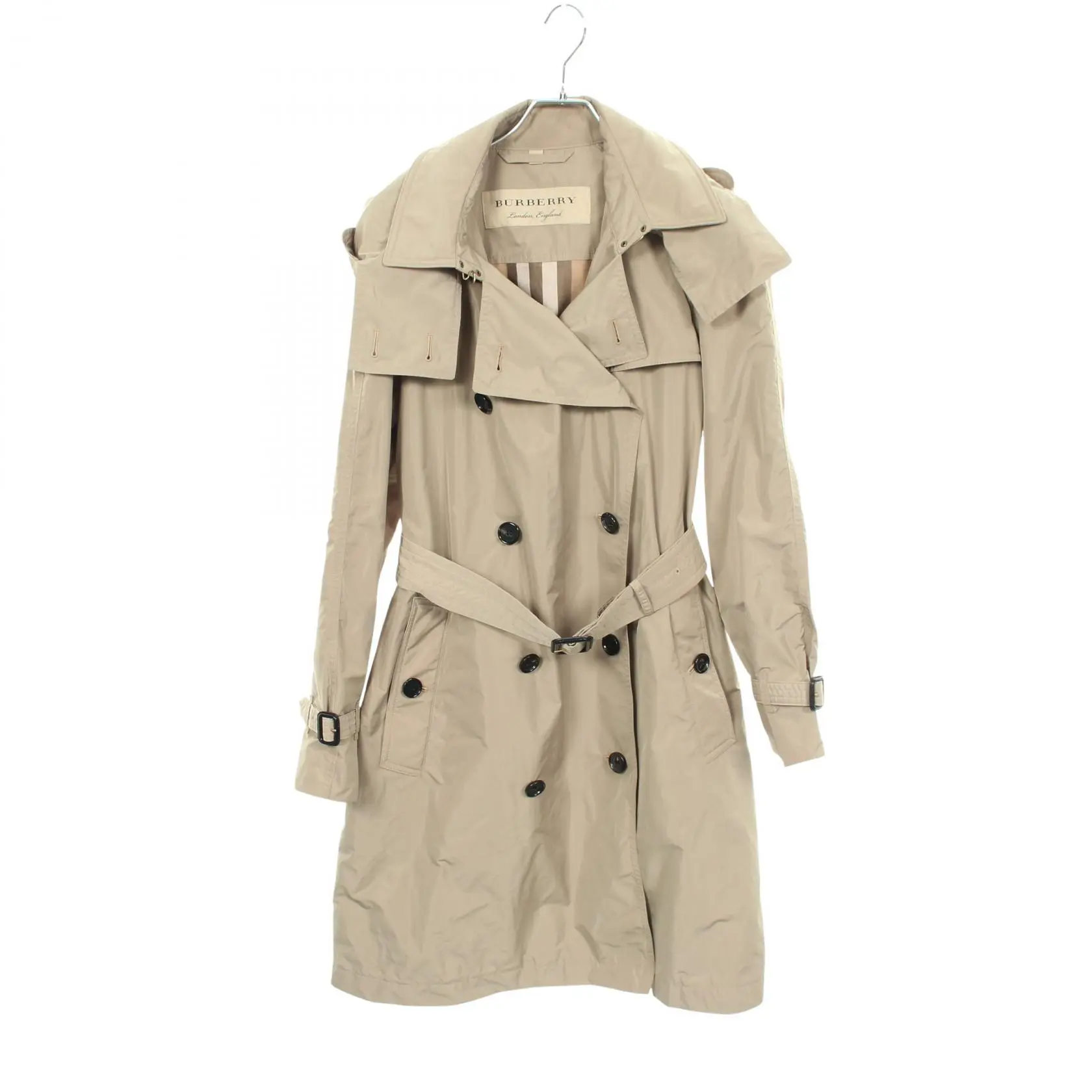 Pre-owned BURBERRY Polyester Small Leather Goods Trench Coat