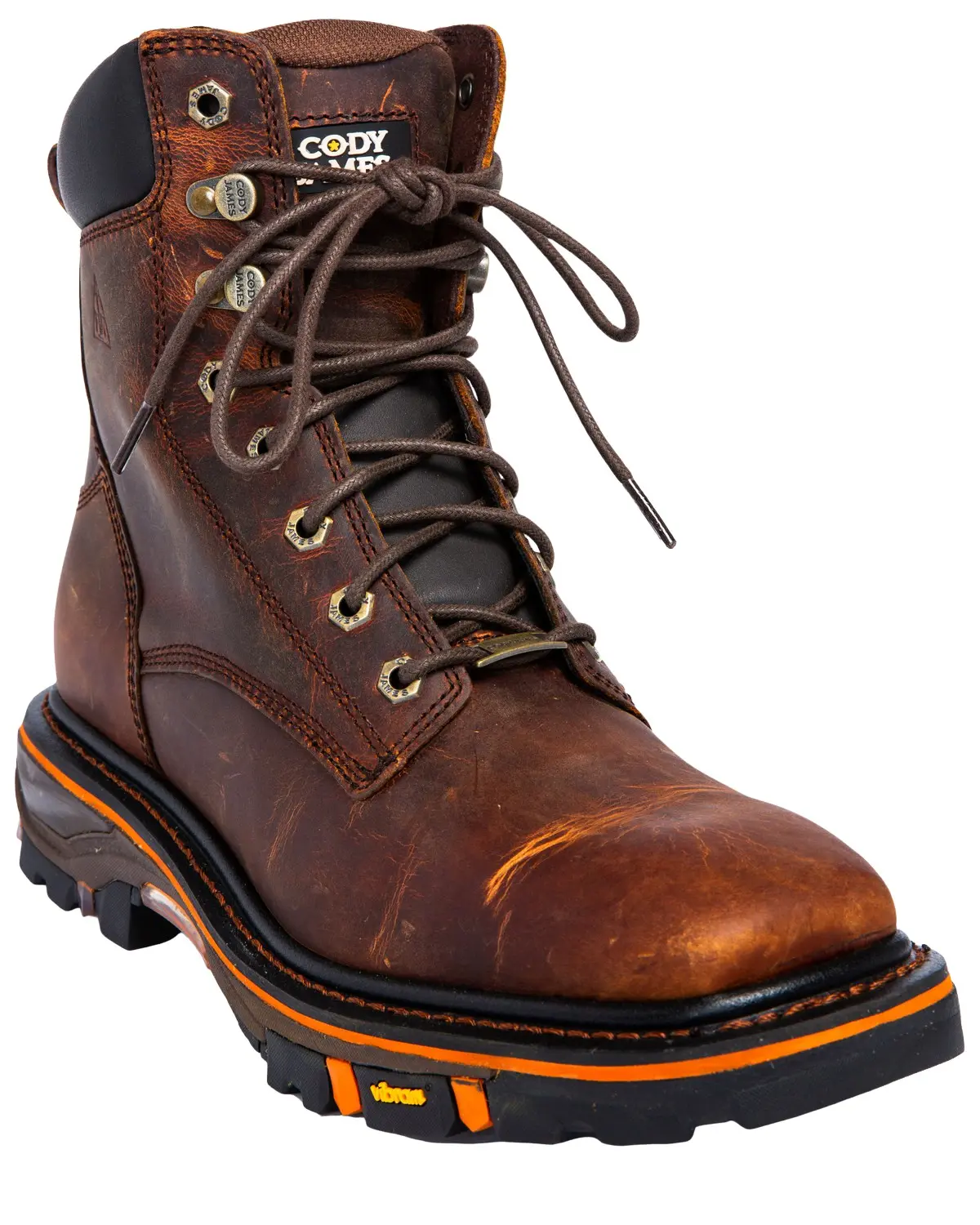Cody James Men's Men'S 8" Decimator Work Boot Soft Toe - Dbl-1-A