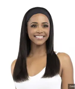 Bobbi Boss Human Hair Headband Wig MH1422