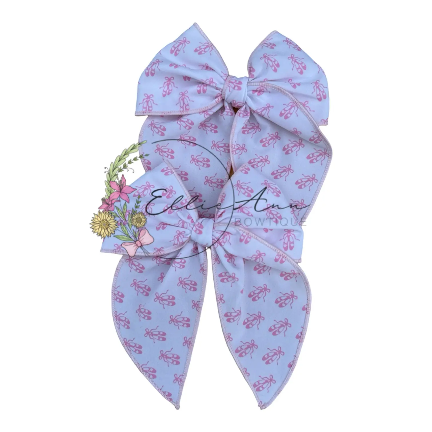 Serged Dance bows