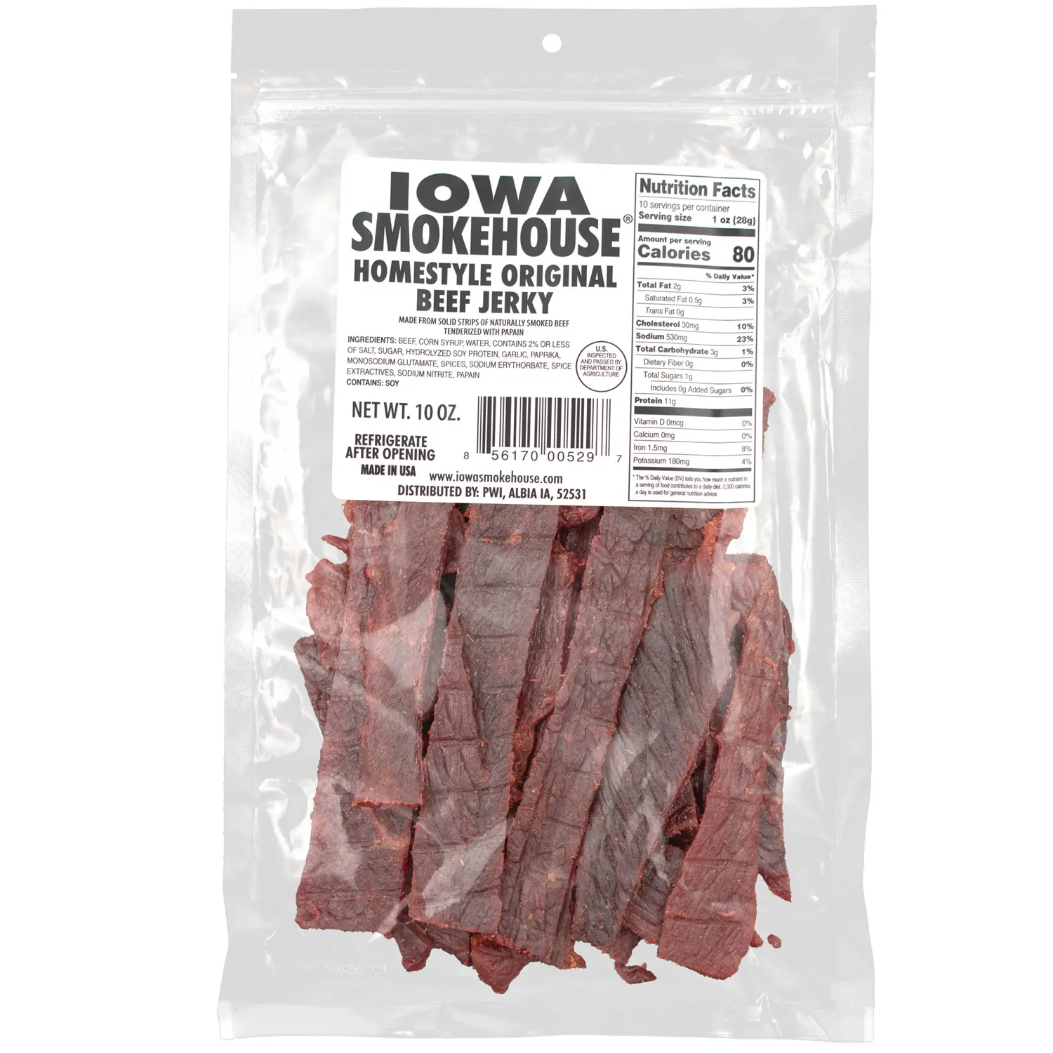 10 oz Beef Jerky Home Style Original