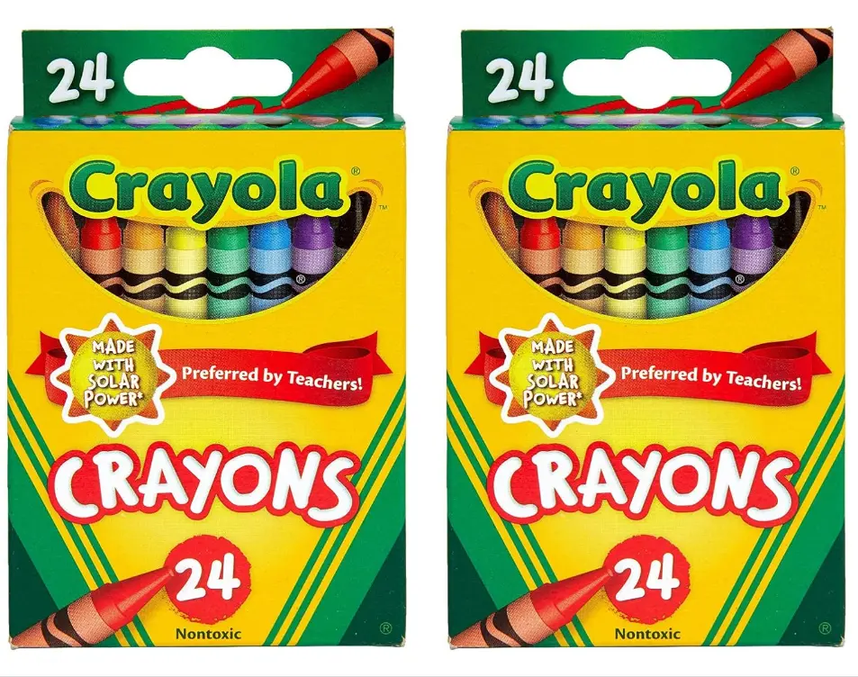 Crayola Crayons 24 ct (Pack of 2)