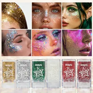Shimmer Stick 6 Colors, Waterproof Sweatproof, Natural Highlighter, Multifunctional Makeup, Fine Texture, All Skin Types, Party Essential
