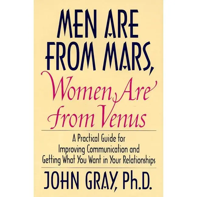 Men Are from Mars, Women Are from Venus: A Practical Guide for Improving Communication and Getting What You Want in Your Relationships by John Gray [Hardback Book]