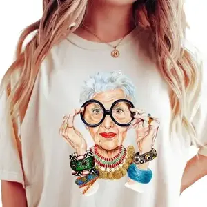 Iris Apfel Shirt, RIP Iris Apfel Shirt, Iris Apfel tee, Cotton Crewneck Fit