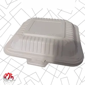 9x9 Clamshell - 150 per Case (Product Information Provided) Containers Kitchen Sturdy Utensils
