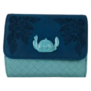 Stitch Embroidered Floral Wallet