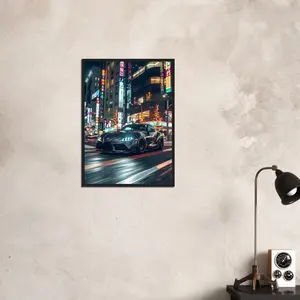 Toyota MK5 Supra Print, Super car print, Automotive decor, Boys room decor, Hyper car poster, Wall art, Toyota Supra poster, JDM car poster