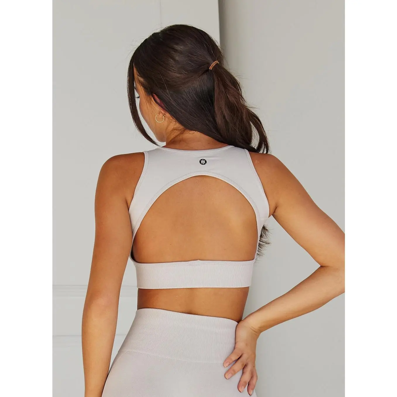 Astoria VELOCITY Seamless Sports Crop - Beige
