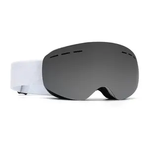 Fashion Kids Spherical Ski Goggles, Dual-Layer Anti-Fog High-Definition Wide View, Outdoor Windproof Protective Glasses, Unisex Ski Gear