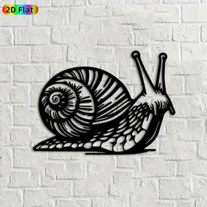1pc Snail Metal Wall Art,Snail Statue Mural, Ideal Gift for New Year, Easter, Snail Decor Enthusiasts, Rust-Resistant Metal Wall Decor Wall Sculptures, Perfect for Garden Wall & Fence Snail Enthusiasts