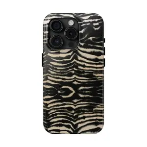 Zebra Print Protective Phone Case Suitable for IPhone17 16 15 14 13  Pro Max - Dual Layer Shockproof Cover with Polycarbonate Shell & TPU Lining