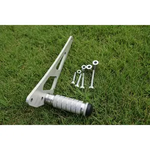 Talaria MX3/MX4 Shift Lock Stunt Wheelie Peg Silver/Raw Steel