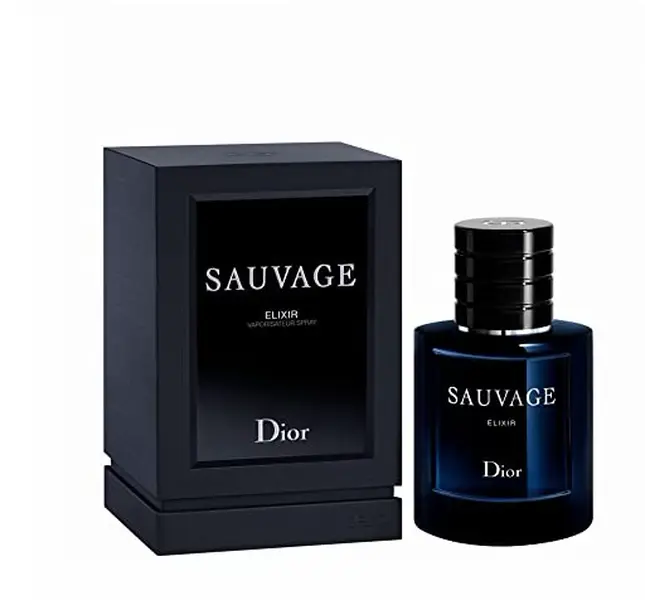 Christian Dior Sauvage Elixir Parfum Spray for Men, 3.4 oz Intense & Concentrated Luxury Fragrance, Long-Lasting Spicy Amber Woody Scent, Sophisticated Designer Cologne for Day & Night Wear