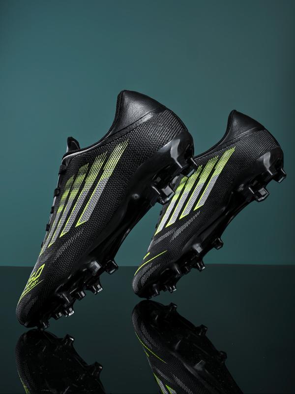 Unisex's Ombre Pink High Top Football Shoes, Breathable Comfortable Football Cleats, Football Training Shoes for All Seasons, Football Boots