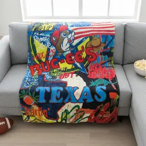 Buc-ee's Texas Plush Blanket