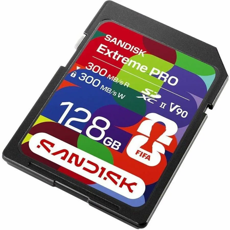 SanDisk Extreme PRO SDSDXDM-128G-GN4IH 128 GB UHS-II V90 SDXC
