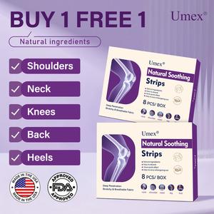【BUY 1, GET 1 FREE】Umex Soothing Joint Patches -Long-Lasting Relief for Arthritis, Knee & Shoulder Pain | Ideal for Seniors, Athletes & Office Workers SummerWins -A
