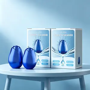 Toilet Rose Cleaner (2pcs), Bathroom Household Use, Toilet Stain Remover, Deodorizer, Long-Lasting Scent, Easy-To-Use Toilet Cleaner, Toilet Bowl Cleaners