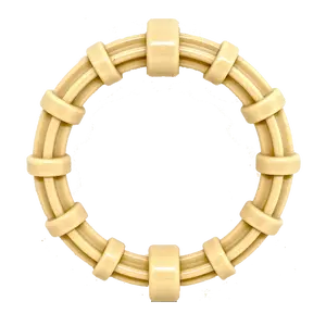 SodaPup Chicken Flavored Honey Bone Teething Ring