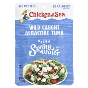 Chicken of the Sea Wild Caught Albacore Tuna, Spring Water, 2.5 oz (70 g)