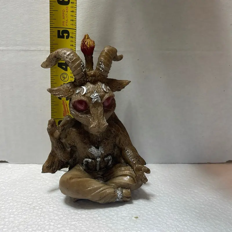 5” inch Baby Baphomet color hueso