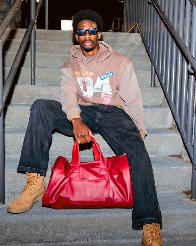 DreamWrld Brown Graphic Hoodie with Unique Design