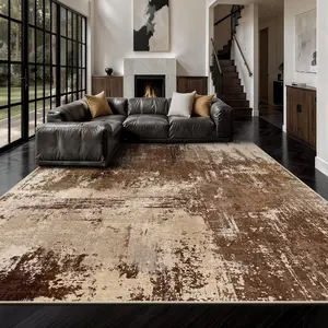 Modern Abstract Rug Washable Ultra Soft Non Slip Low Pile for Living Room  Floor Carpet for Bedroom Dining Room Office Laundry Nursery