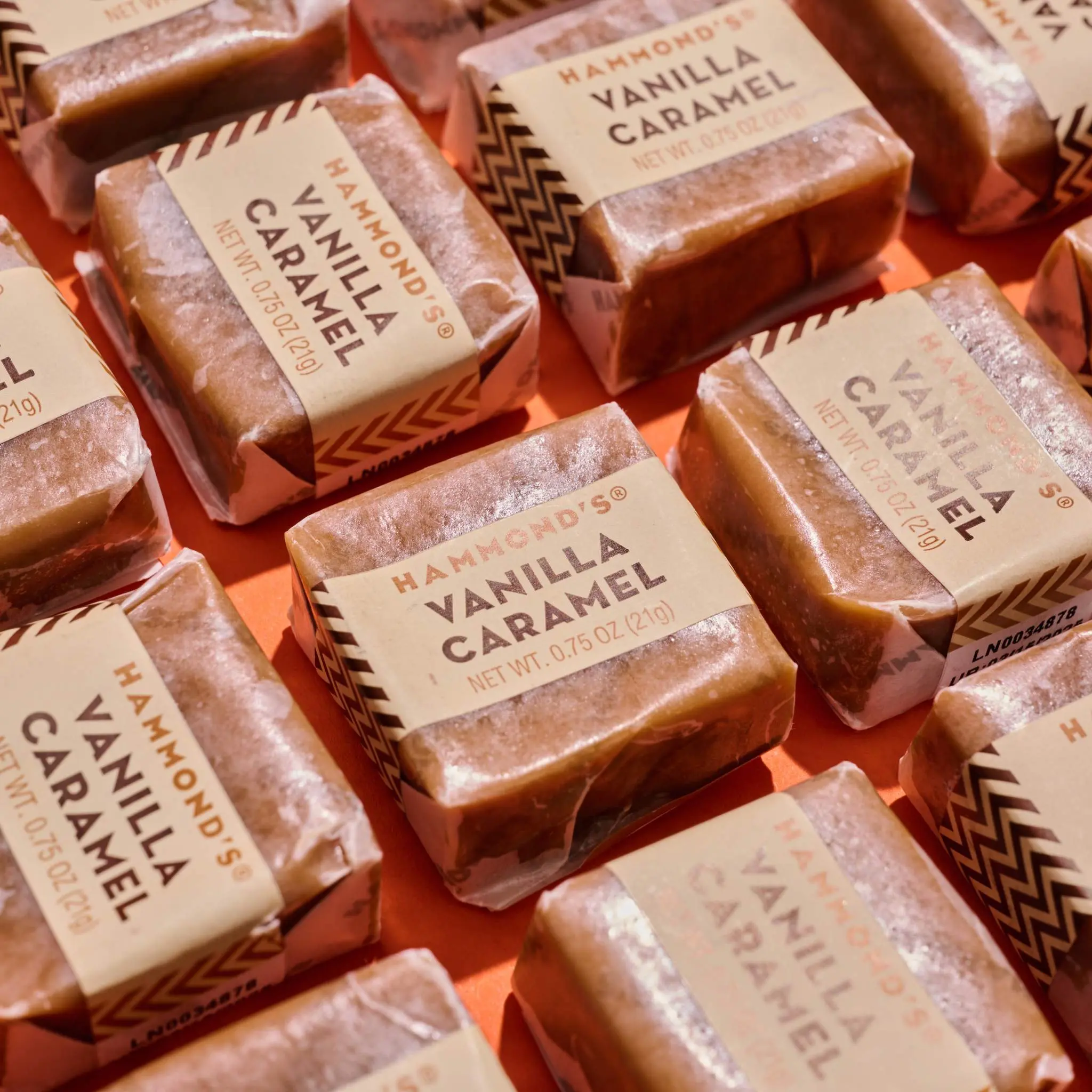 Natural Vanilla Caramels Natural Vanilla Caramels