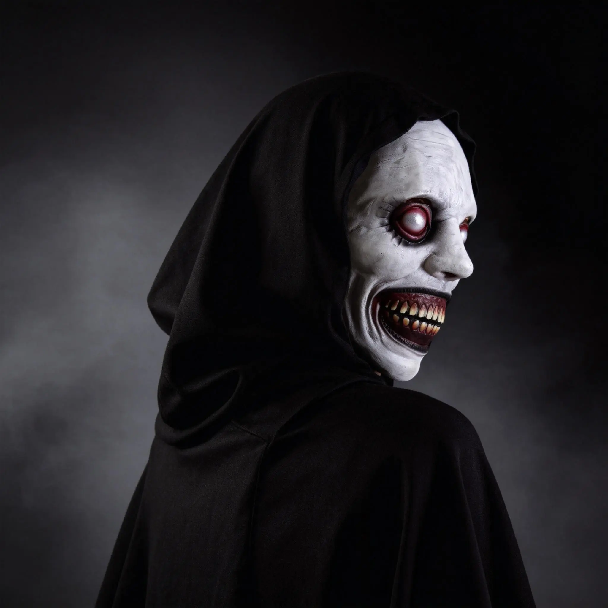 Halloween Mask, Scary Flexible Demon Mask with Eyes, Costume Accessory, Party Role Play, Clothing Party, Halloween Accessories