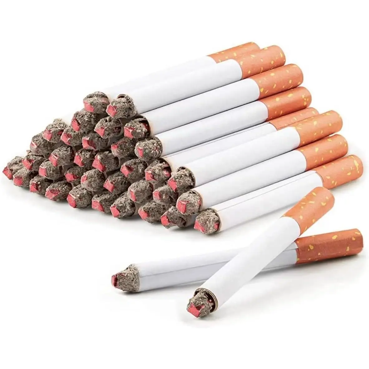 fake puff cigarettes Costume - Child Safe Fun Stunt Cigarette - 6 Pack They feature a speckled brown filter Puff Cigarette (fake) - Novelty