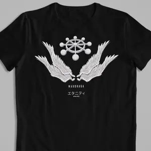 Eternity Divine General Anime T-Shirt – Mahoraga Graphic Tee, Jujutsu Kaisen Streetwear, Unisex Manga Shirt