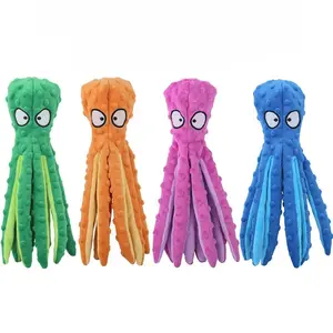Pet Plush Toy Octopus Dog Interactive Toy Indestructible