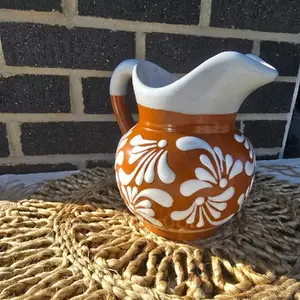 Creamer Small Clay Pitcher
