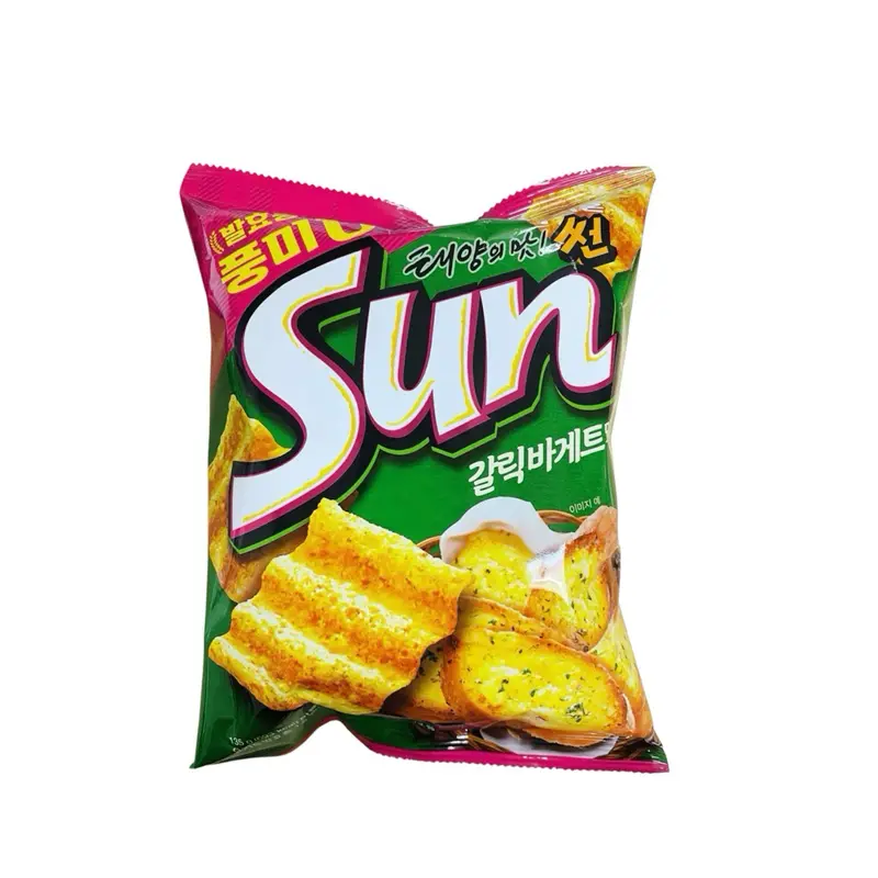 Sun Chips Garlic Baguette Flavor Snack Chips - 1 Imported Bag From Korea