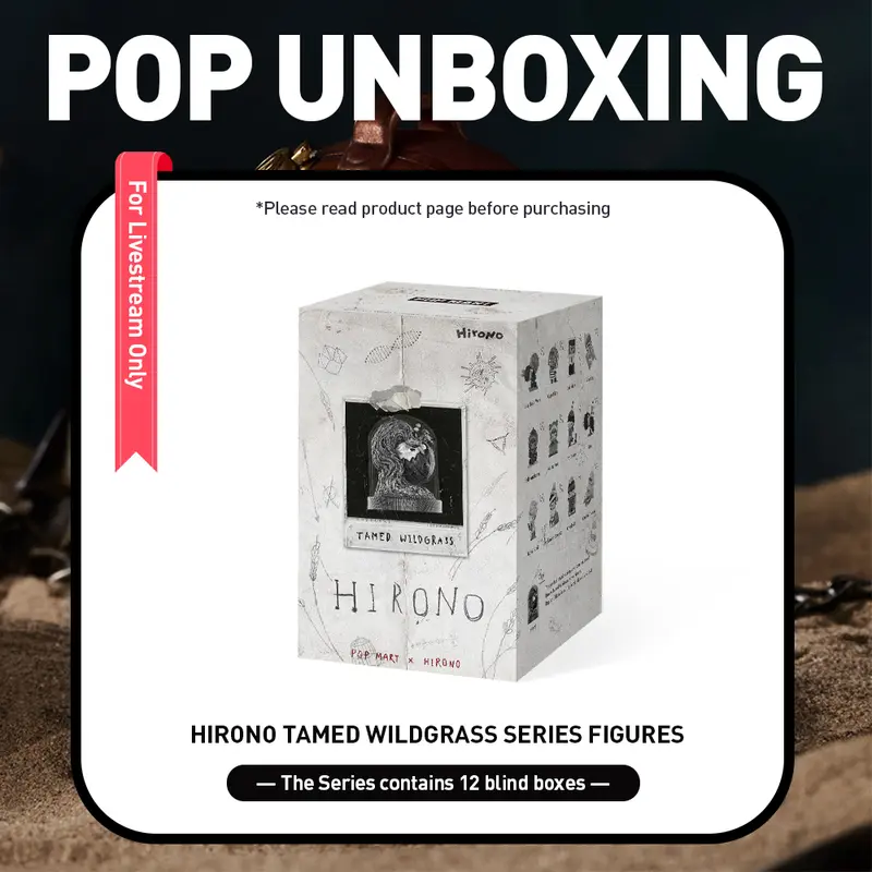 unboxing - Hirono Tamed Wildgrass Series Figures Blind Box