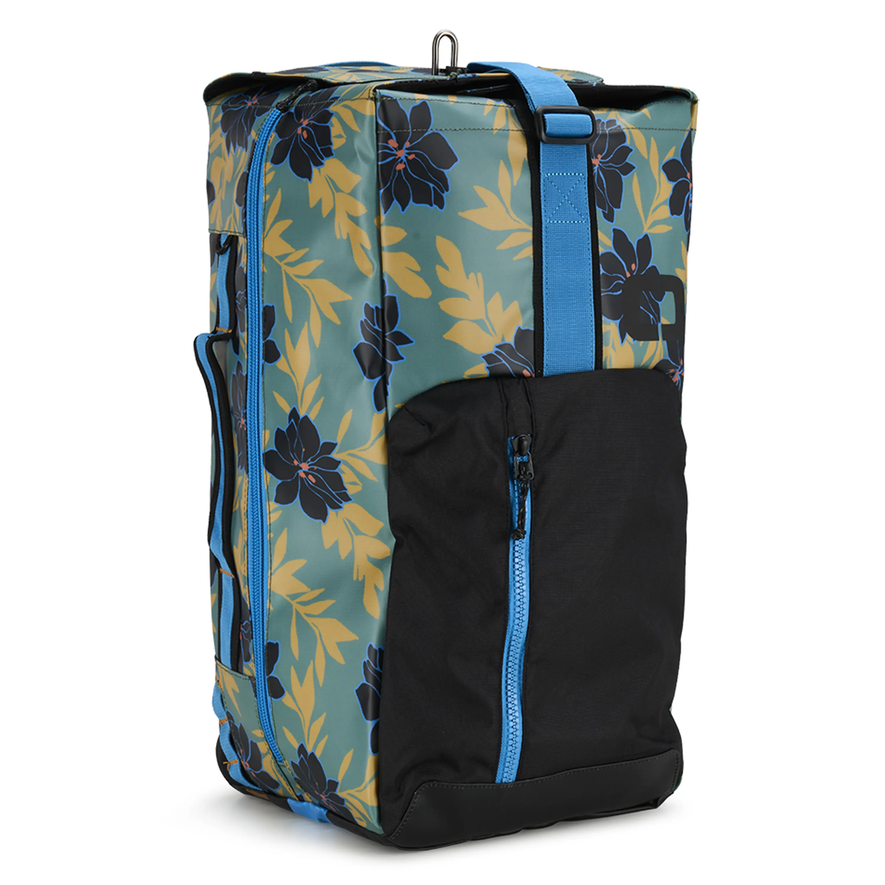 OGIO 60L Utility Duffel Bag in Green Flower Party