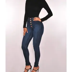 Women’s High-Waisted Sexy Stretch Slim Jeans — Ridden Style Denim Jegging Pants