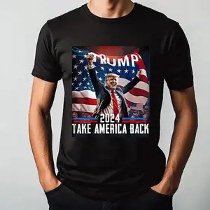 2024 Donald Trump Take America Back Election 47th President T shirt