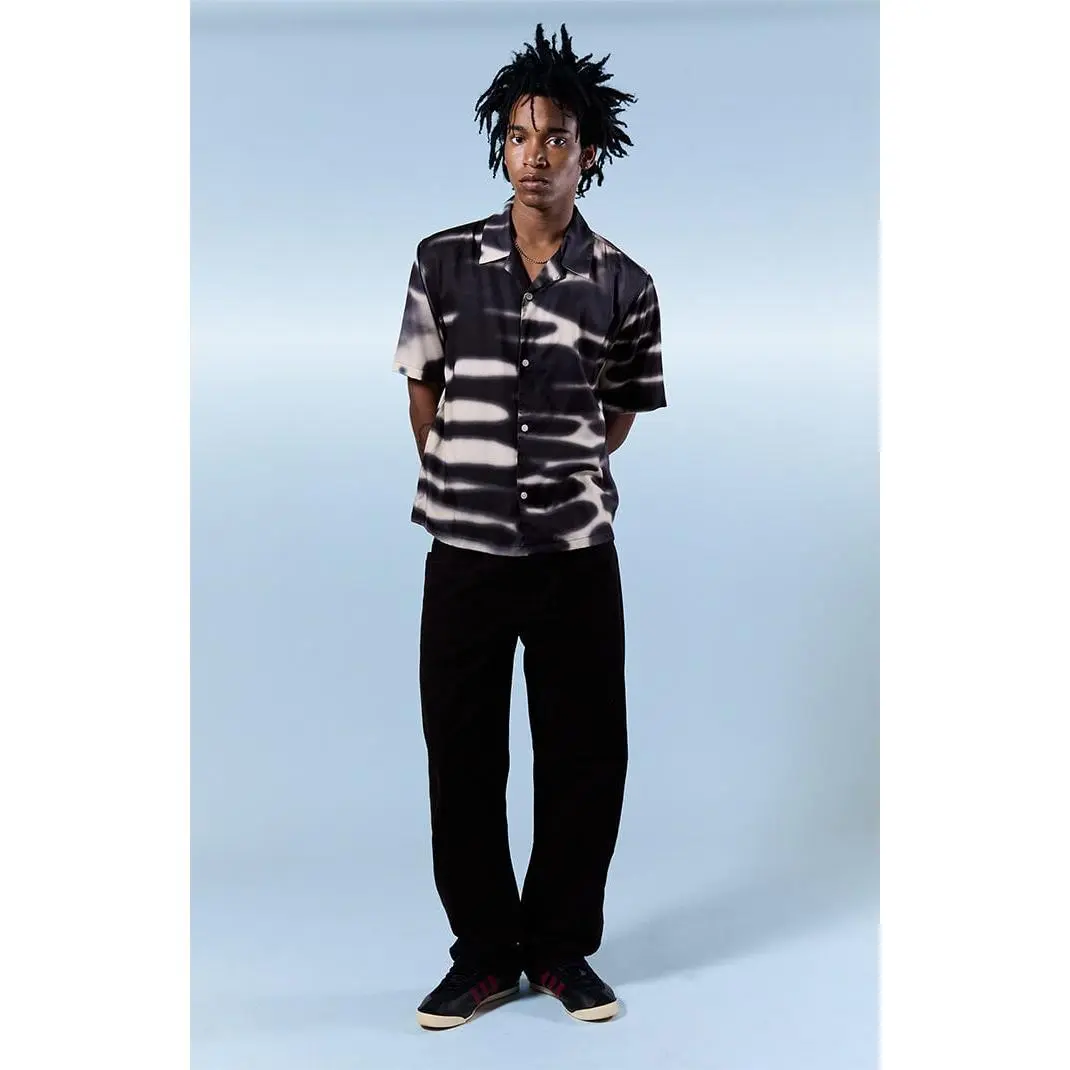Pacsun Men's Logan Relaxed Straight Jeans Black