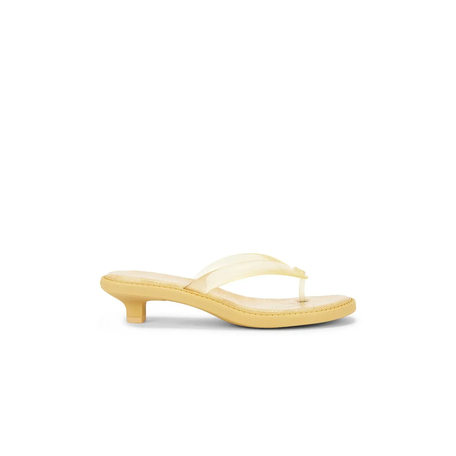 Coach Jelly Flip Flop Sandal in Vanilla