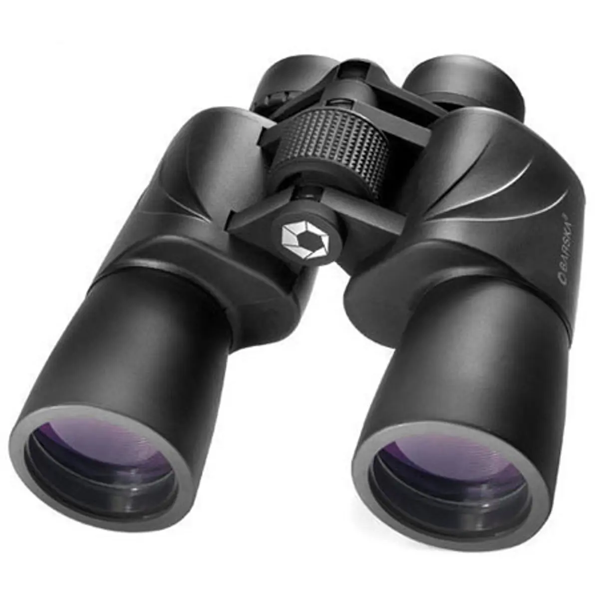 Barska 10x50 Escape Weather Resistant Porro Prism Binocular with 7.0 Degree Angle of View, Black