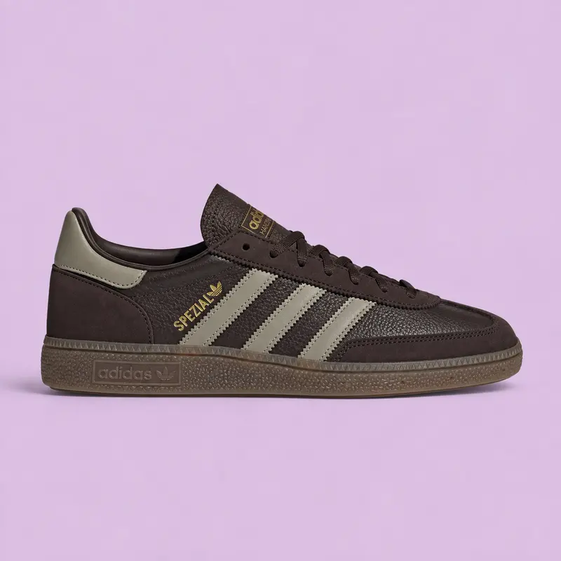Adidas Handball Spezial Aurora Coffee Silver Pebble Women's Fashion Sneaker New