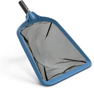 KEMANO Pro Grade 2-IN-1 Pool Skimmer Net with Fine Nylon Mesh 5.3 Depth, Fast Cleaning Pool Cleaner Net for Leaves, Debris in Swimming Pools, Spas Hot Tubs, Compatible with Universal Pool Poles