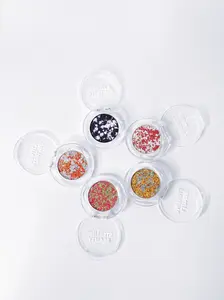 Single Duo Chrome Metallic & Mix Chrome Eyeshadow Makeup Cosmetic