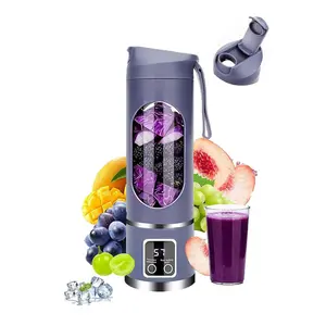 Portable Mini large capacity Juicer Blender for Liquid Diets & Baby Food - usb-c rechargeable blender , Leak-Proof Cup Mixer Perfect for Office, Dorm, Home