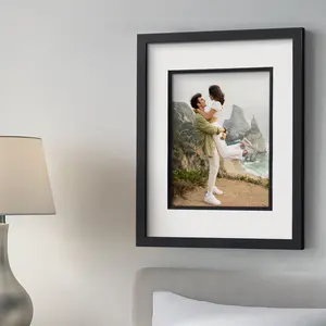 Americanflat Classic Molding Picture Frame with Polished Plexiglass & Shatter-Resistant Glass for Photo Display Vernada Collection Sturdy Backboard & Hanging Hardware Included