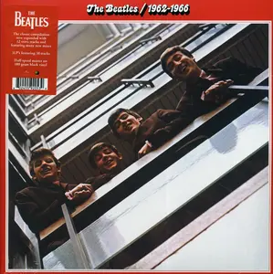The Beatles - 1962-1966 (The Red Album) (2023 German Pressing) (+12 bonus tracks) (3xLP) (180g) (remastered) - Vinyl LP - Record Album, Vinyl LP